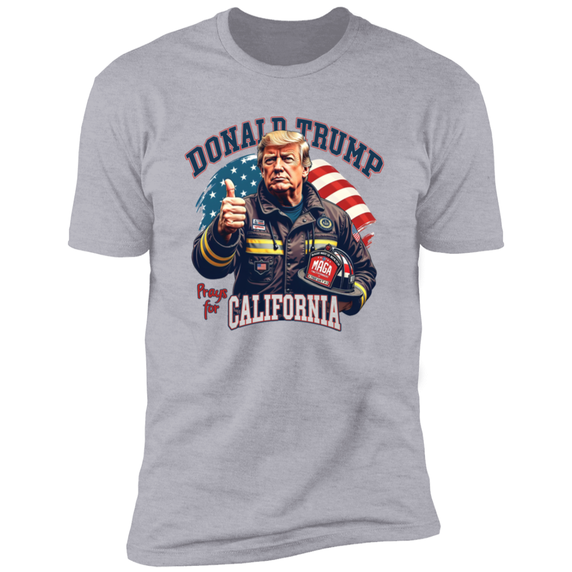 Donald Trump Prays for California Bright Shirt HA75 64306