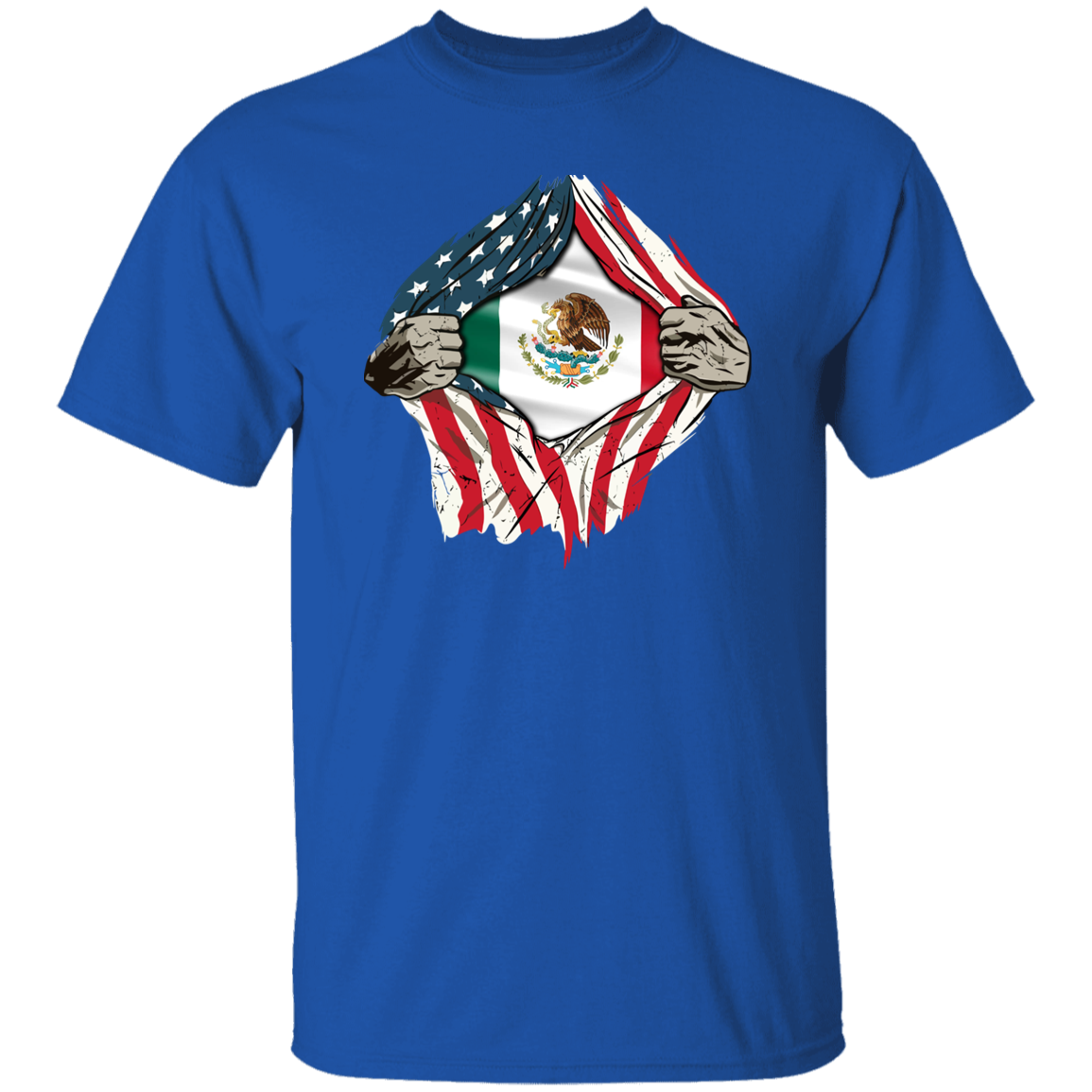 American Grown Mexican Roots USA Mexico Flag Flag Shirt HA75 63322