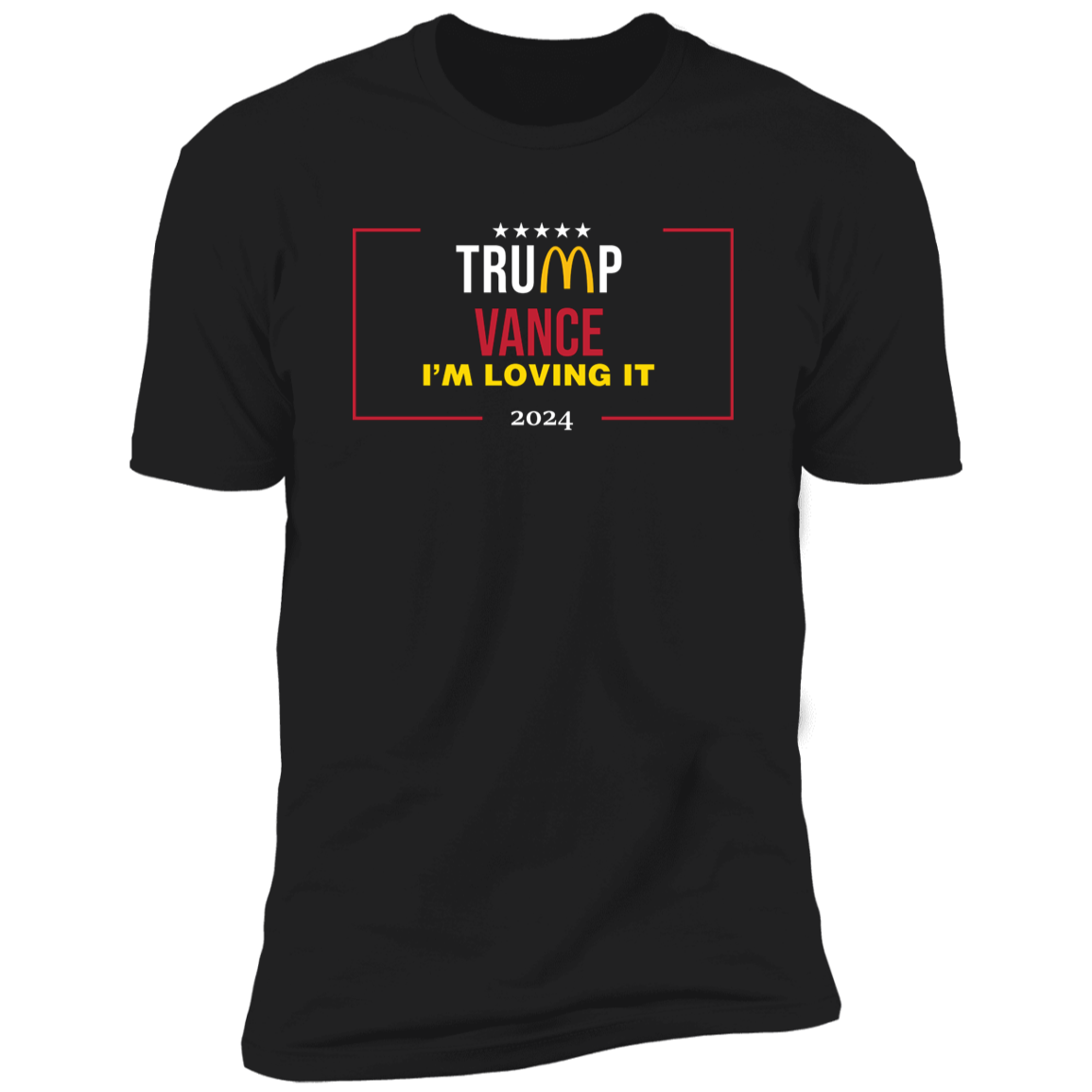 Trump Vanve I Lovin' It 2024 Dark Shirt TH10 63573