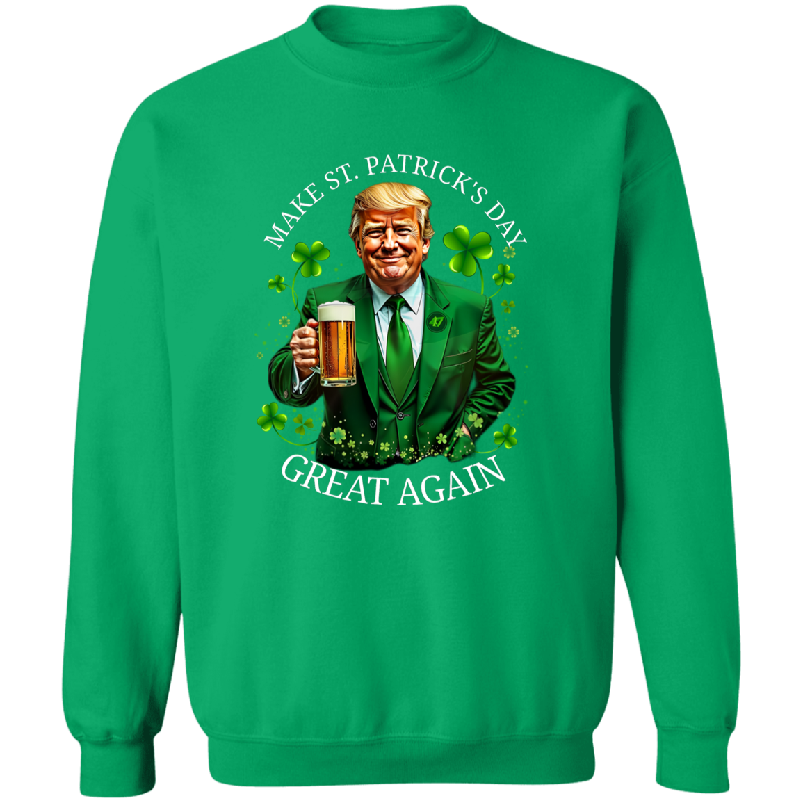 Trump Make ST. Patricks Day Great Again Dark Shirt CH07 67252