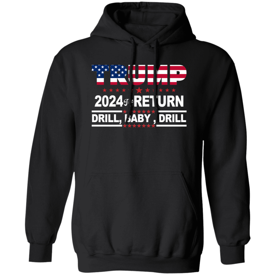 Trump 2024 Drill Baby Drill US Flag Republican 4th Of July Shirt DM01 62917