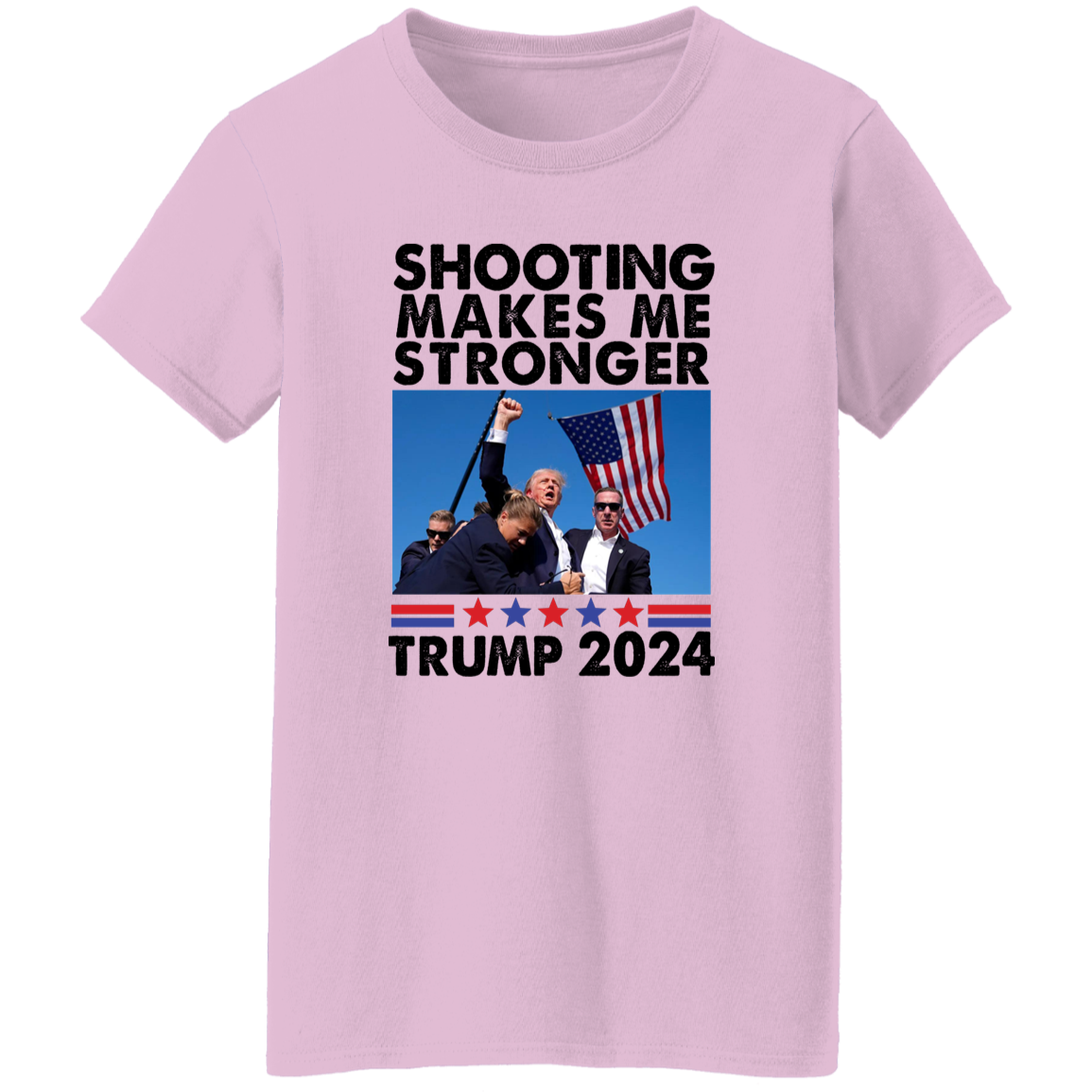 Sh**ting Makes Me Stronger Trump 2024 Bright Shirt TH10 63423