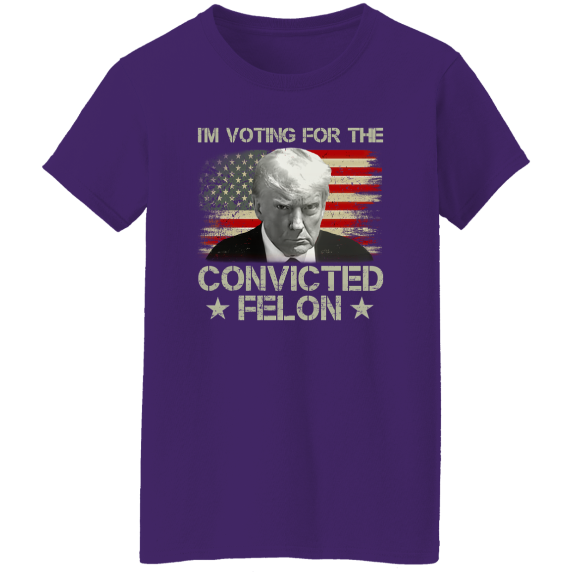 I'm Voting Convicted Felon 2024 Shirt TH10 62849