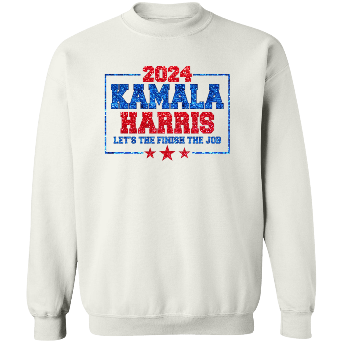 Kamala Harris Let's Finish The Job Bright Shirt TH10 63387