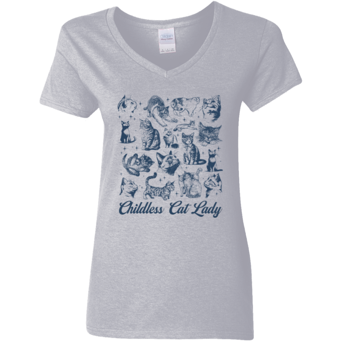 Kamala Harris Childless Cat Lady Bright Shirt HA75 63488