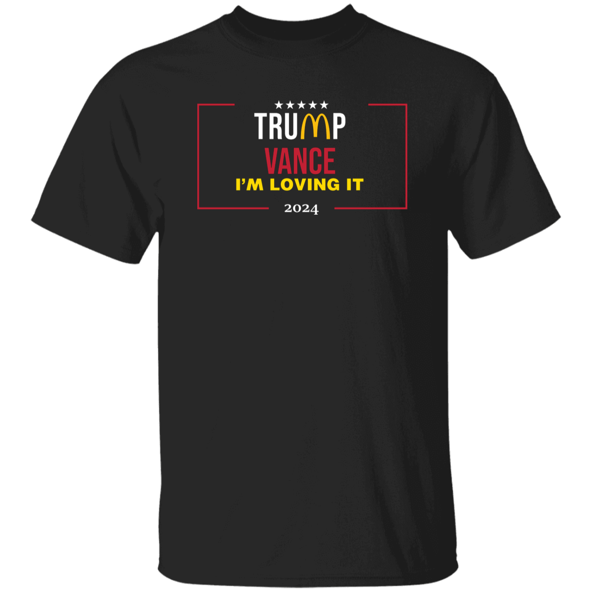 Trump Vanve I Lovin' It 2024 Dark Shirt TH10 63573