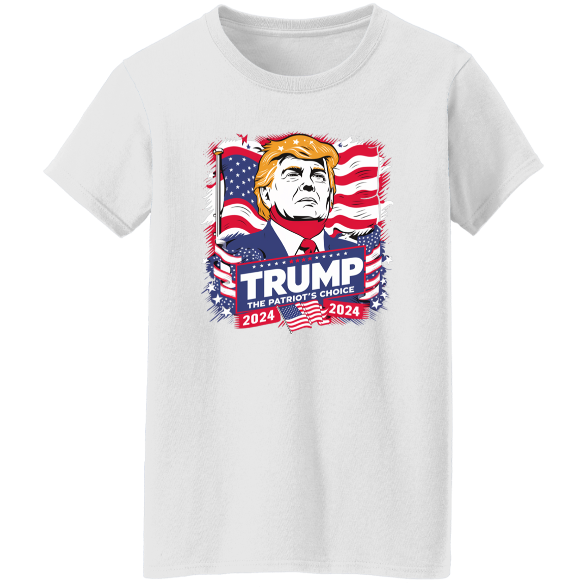 Trump 2024 - The Patriot's Choice Bright Shirt HA75 62746
