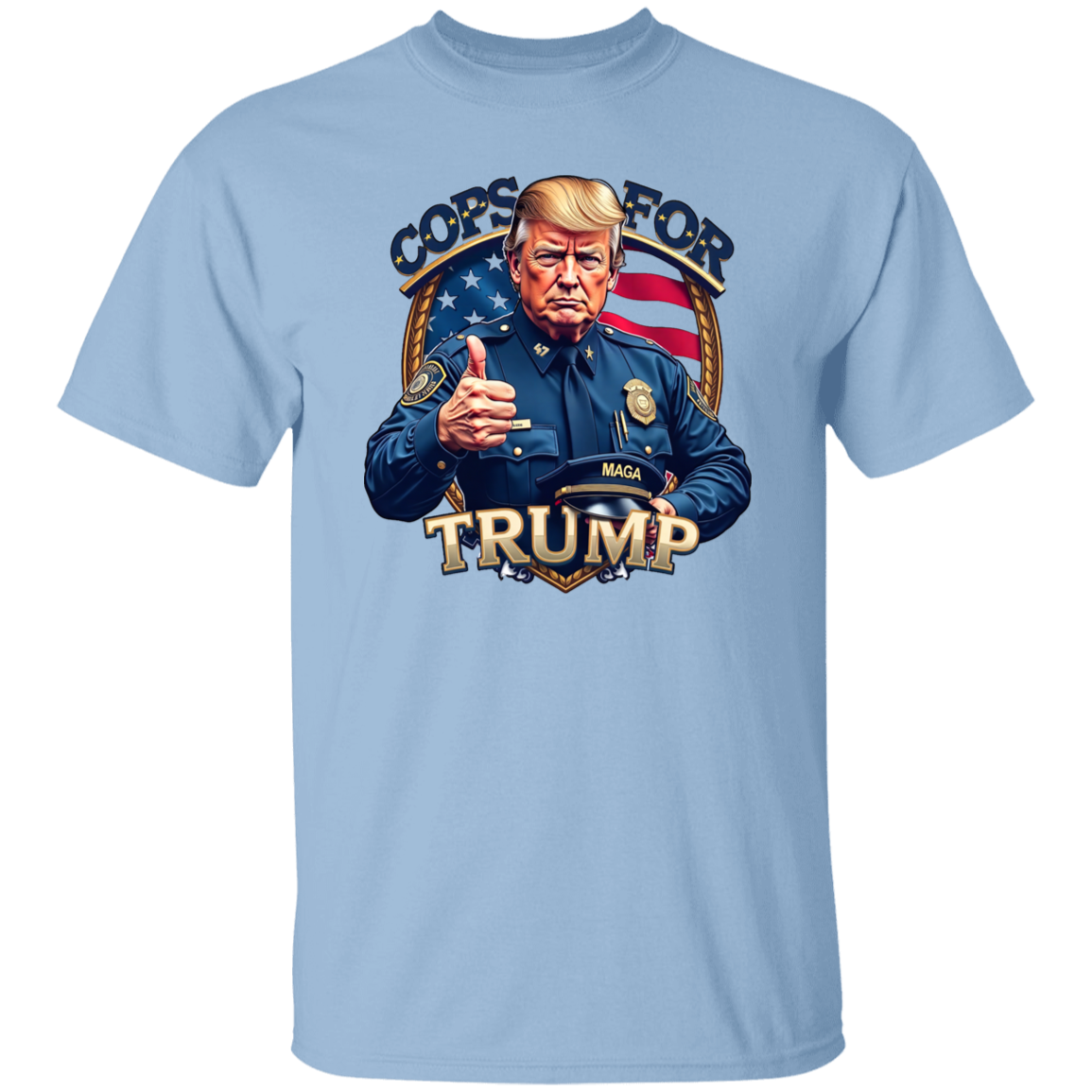 Cops For Trump MAGA Bright Shirt HO82 65700