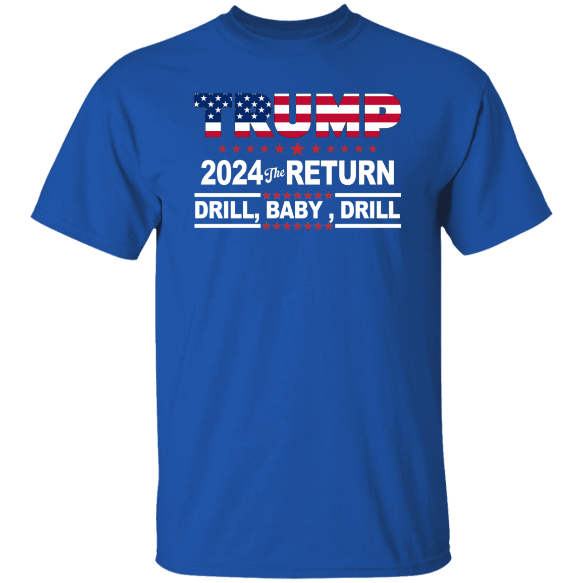 Trump 2024 Drill Baby Drill US Flag Republican 4th Of July Shirt DM01 62917