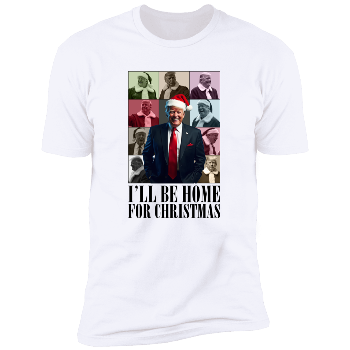 I'll Be Home For Christmas Donald Trump Shirt HA75 63644