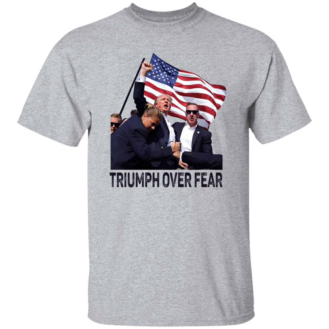 Triumph Over Fear Donald Trump Shirt TH10 63469