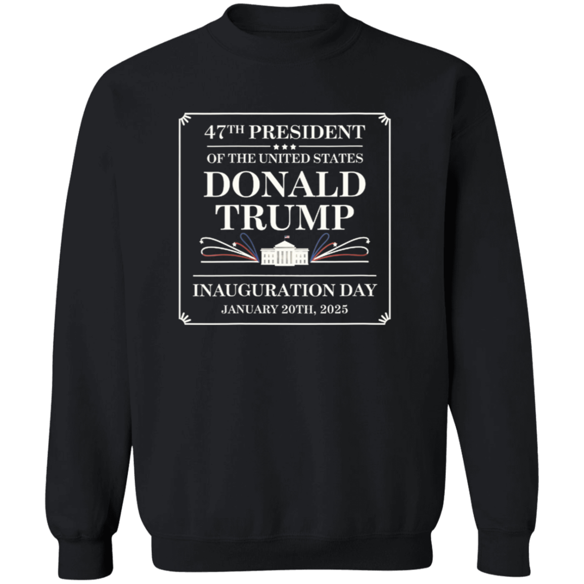 47th President Of The United States Donald Trump Inauguration Day Dark Shirt HO82 65194