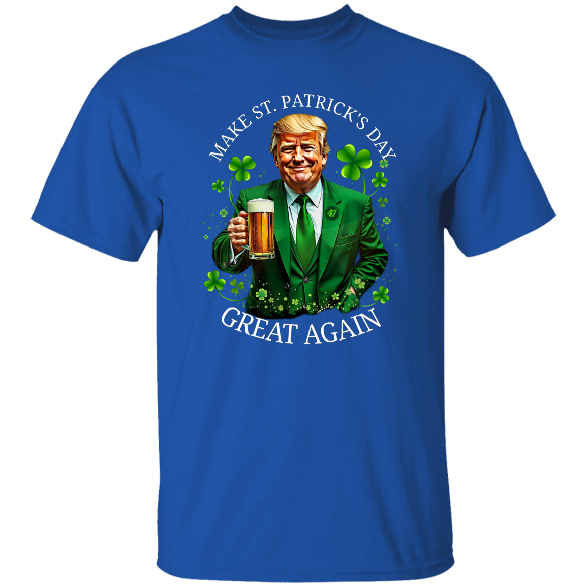 Trump Make ST. Patricks Day Great Again Dark Shirt CH07 67252