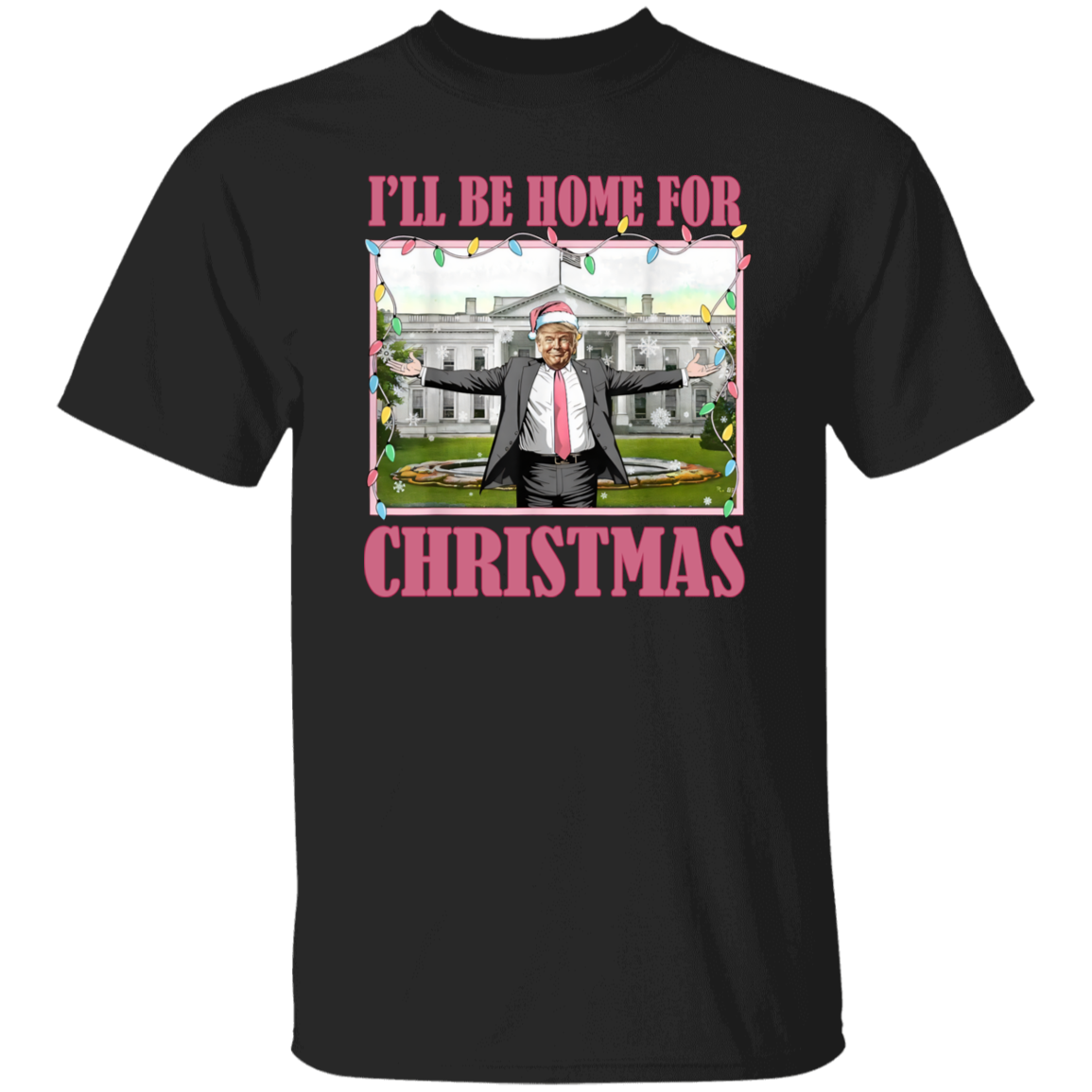 I'll Be Home For Christmas Donald Trump Sweatshirt HO82 65226