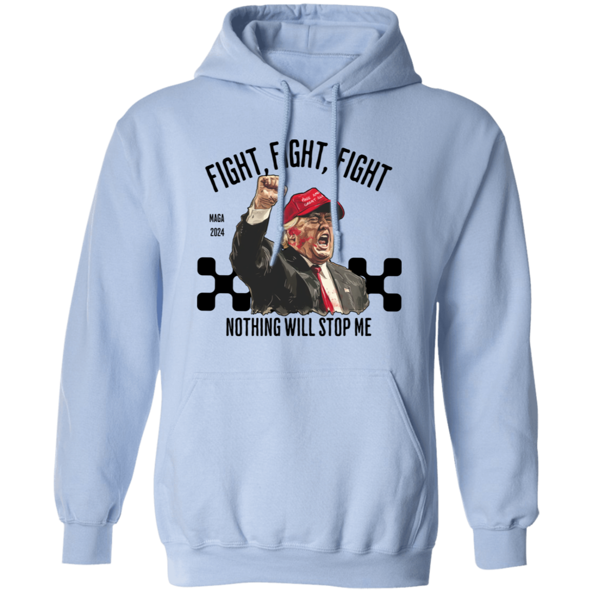 Fi**t Fi**t Fi**t Nothing Will Stop Me Donald Trump Shirt TH10 63039