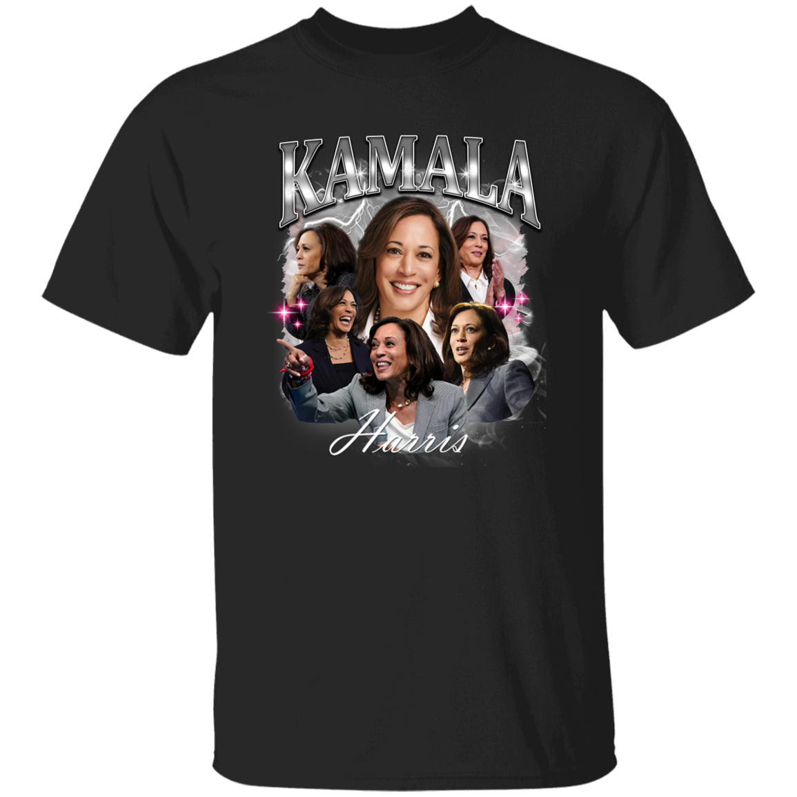 Kamala Harris Vintage Photo Retro 90s Shirt HA75 63508