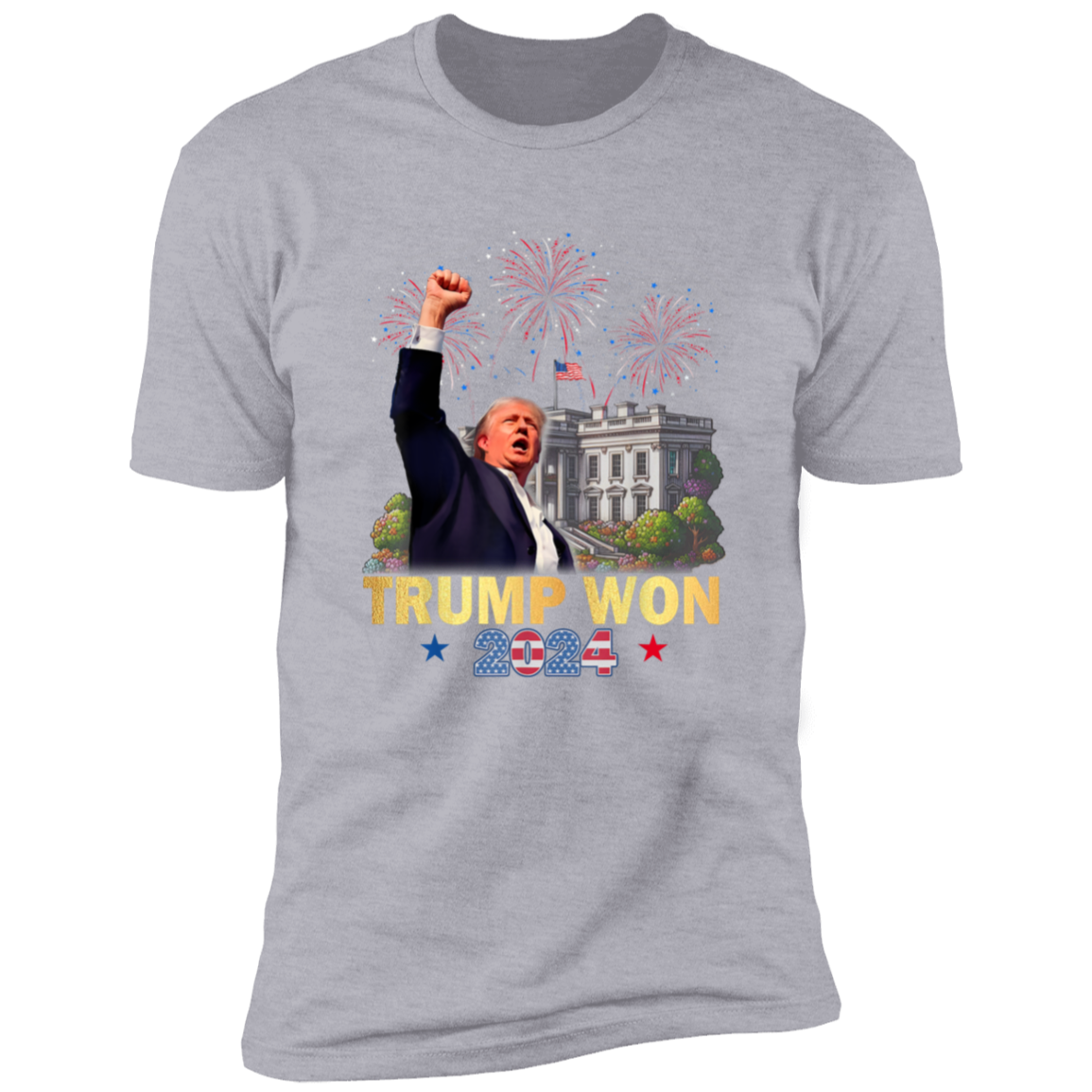 Trump Won Donald Trump US President 47th Shirt HO82 65280