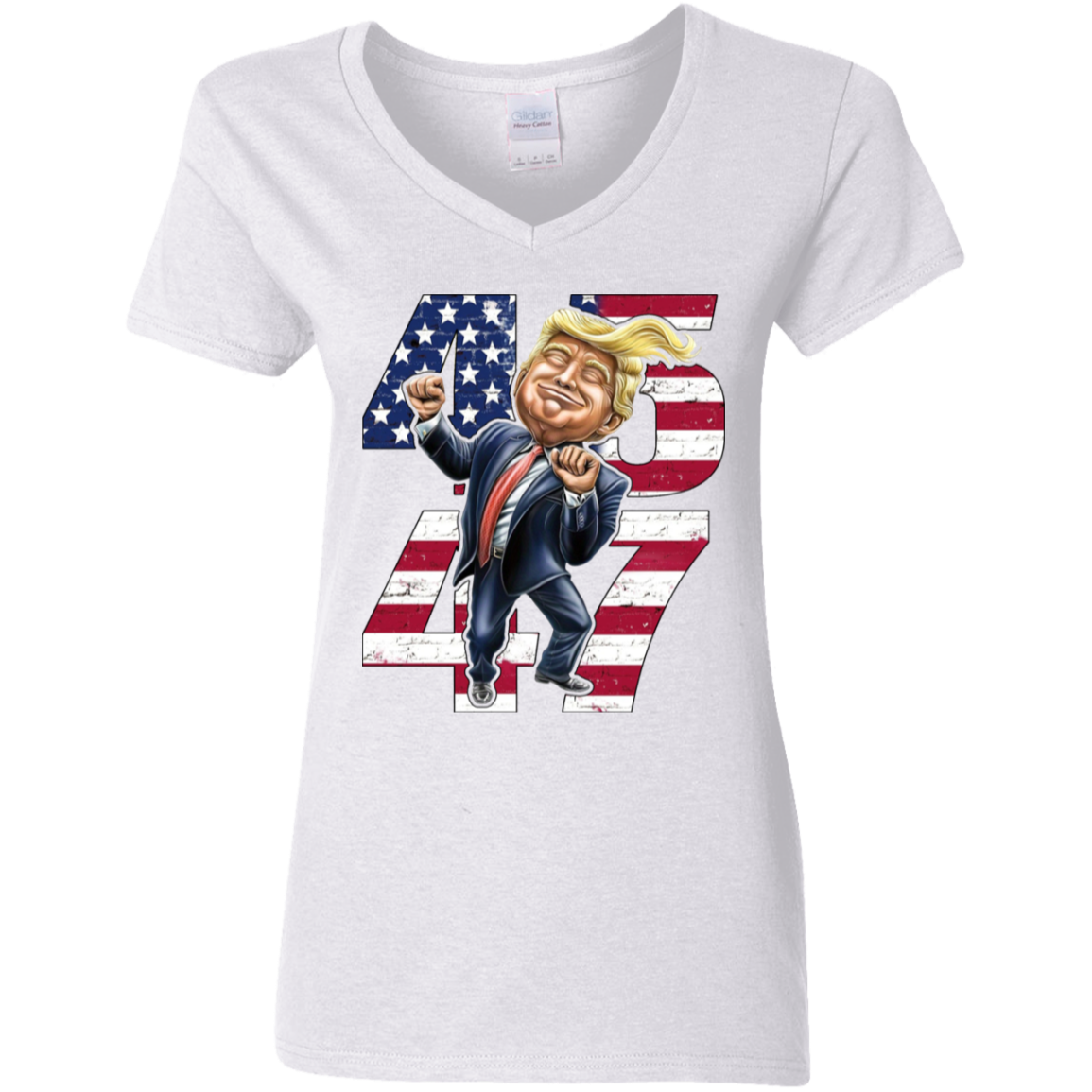 Patriotic Trump 2024 45th & 47th President's Legacy MAGA Bright Shirt LM32 63951