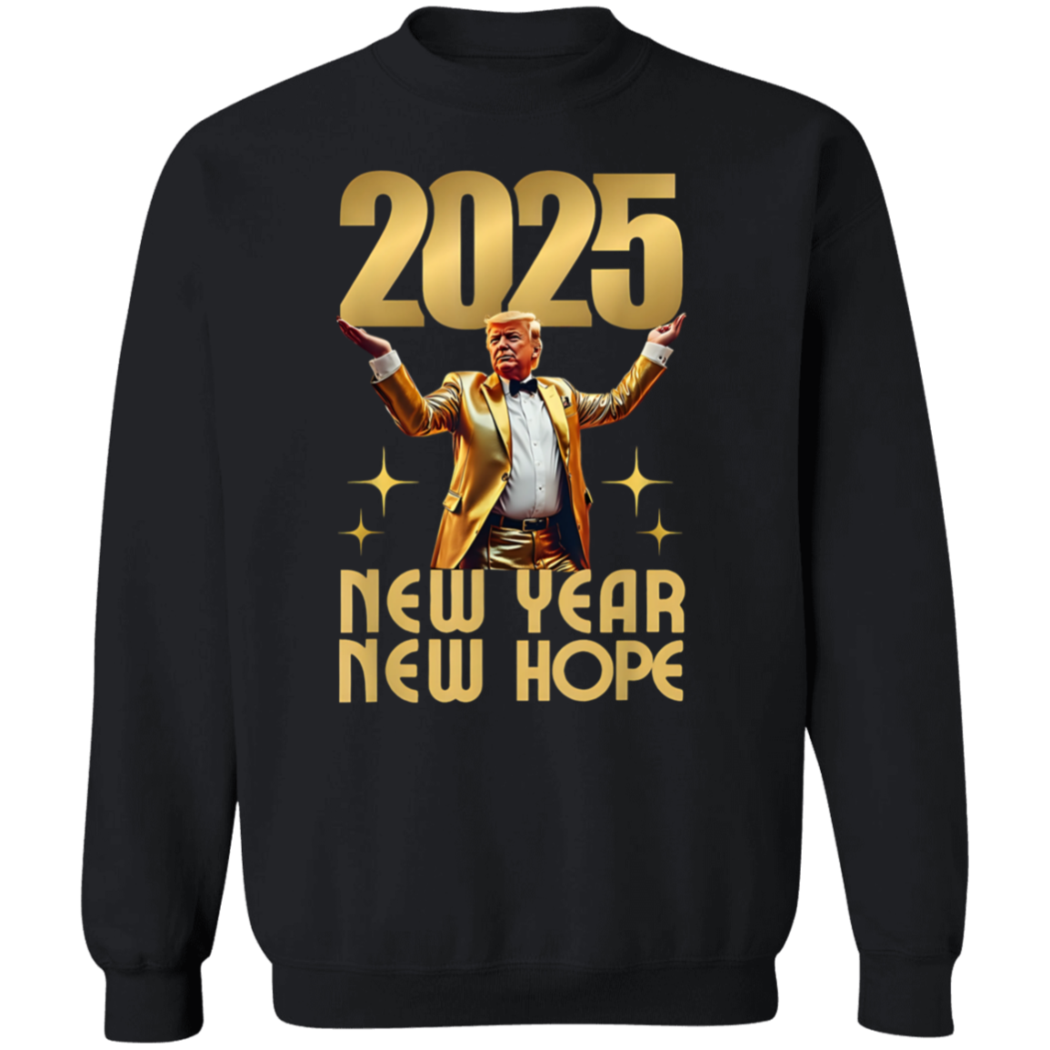Funny Trump New Year New Hope Inauguration Party Celebration Dark Shirt LM32 65091
