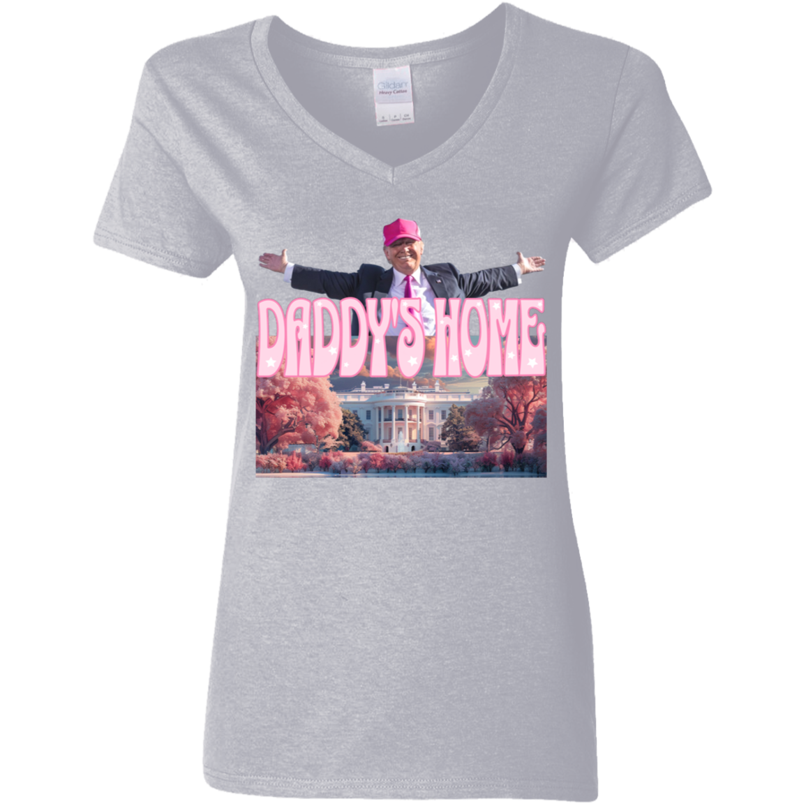 Daddy's Home Home Real Good Man Donald Pink Shirt HO82 62492