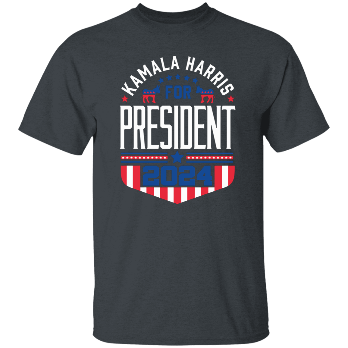 Kamala Harris For President Vote Democrat 2024 Election Dark Shirt HO82 63402