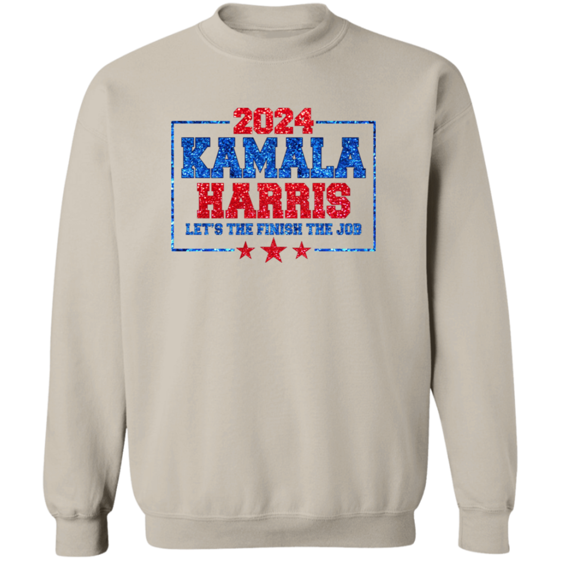 Kamala Harris Let's Finish The Job Bright Shirt TH10 63387