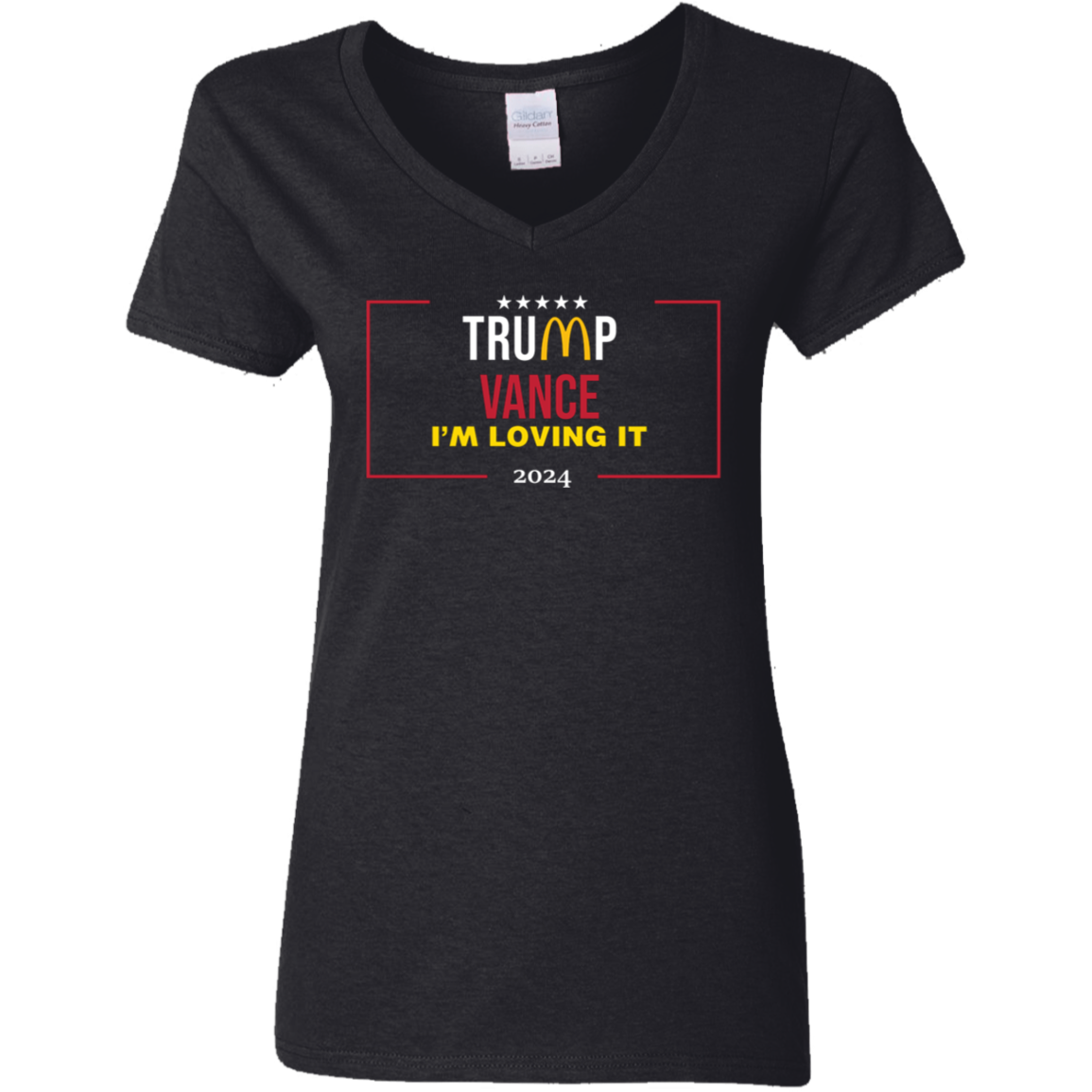 Trump Vanve I Lovin' It 2024 Dark Shirt TH10 63573