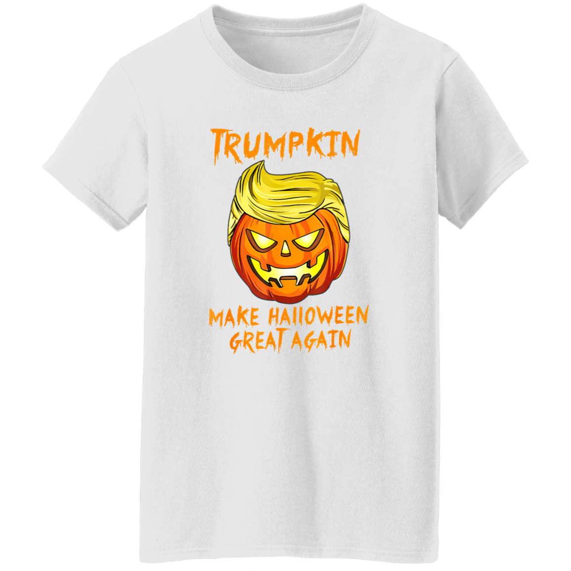 Trumpkin Make Halloween Great Again Trump 2024 Bright Shirt HA75 63410