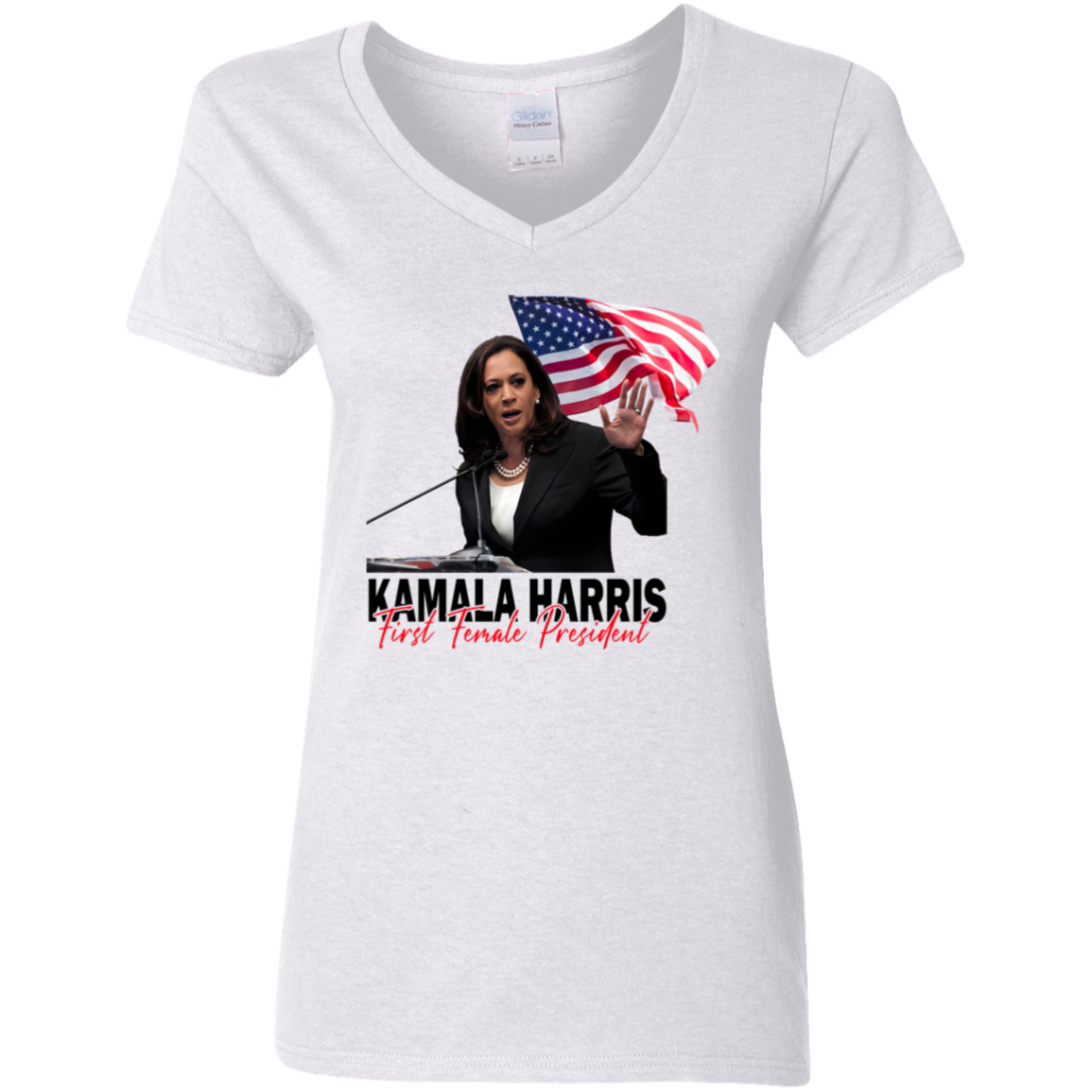 Kamala Harris First Female President Bright Shirt TH10 63381