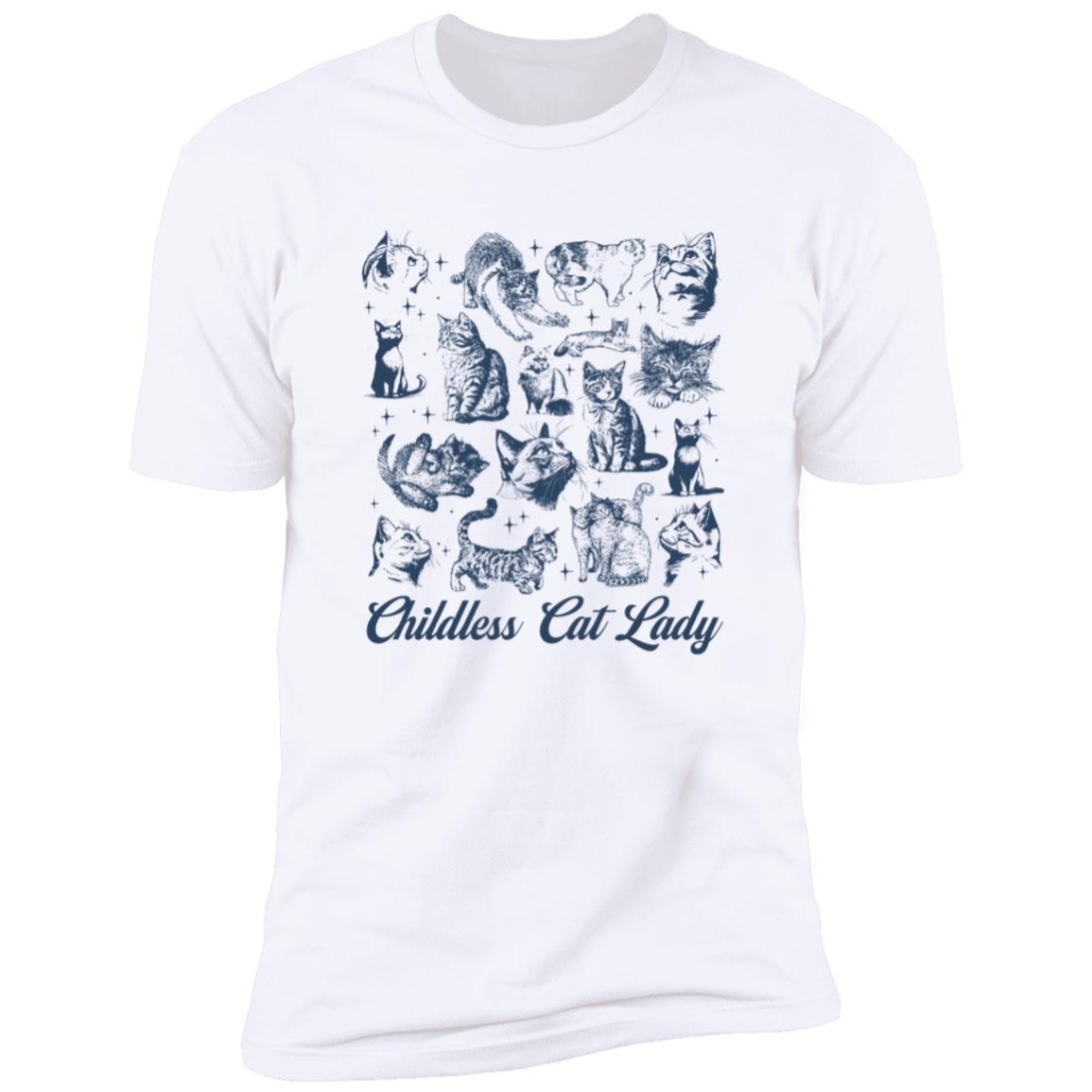 Kamala Harris Childless Cat Lady Bright Shirt HA75 63488