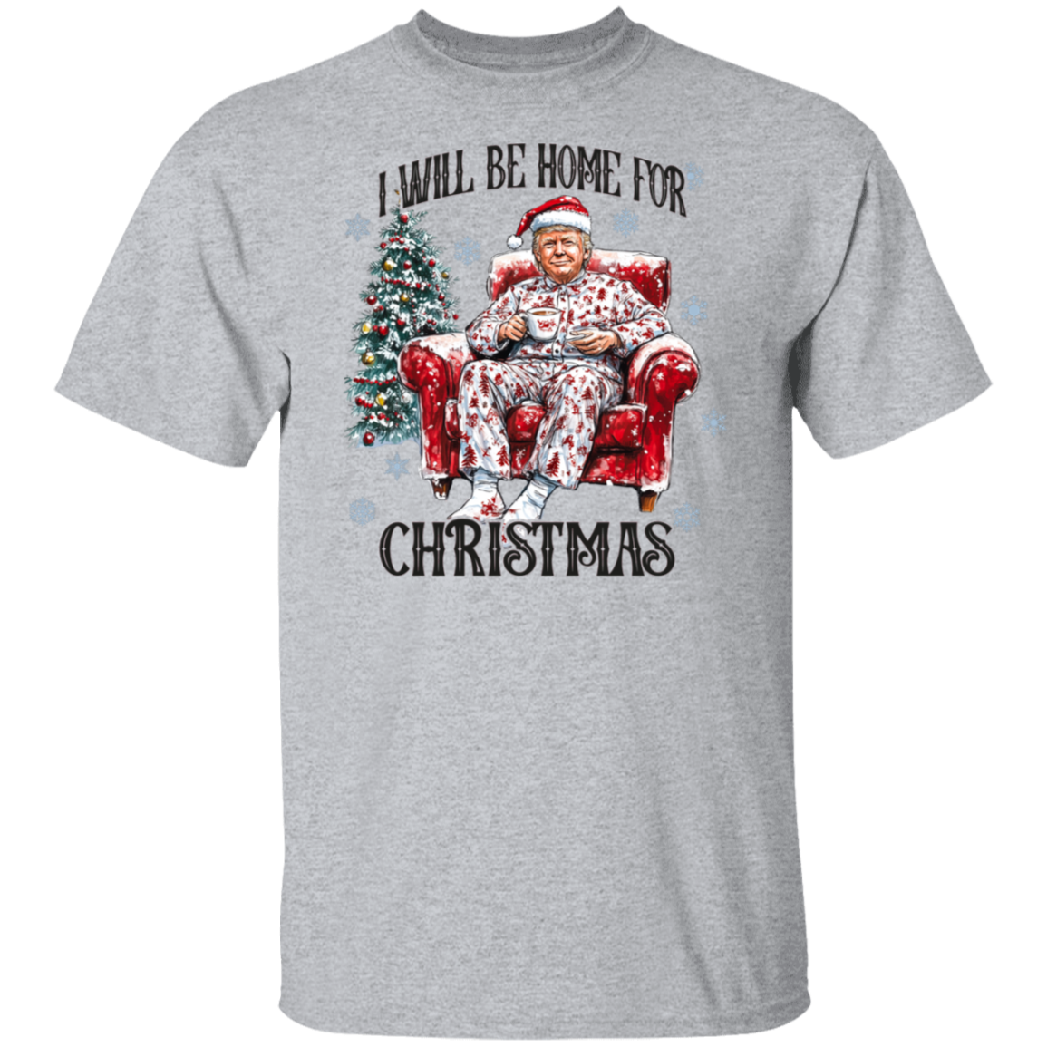 I’ll Be Home for Christmas Trump Shirt – Perfect Festive Gift HO82 63705