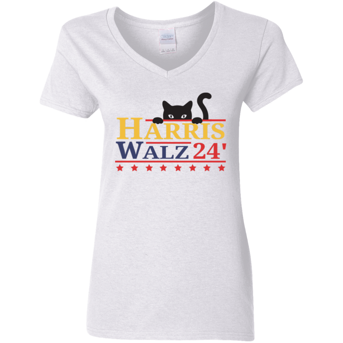 Harris Walz 2024 Cat Bright Shirt TH10 63347