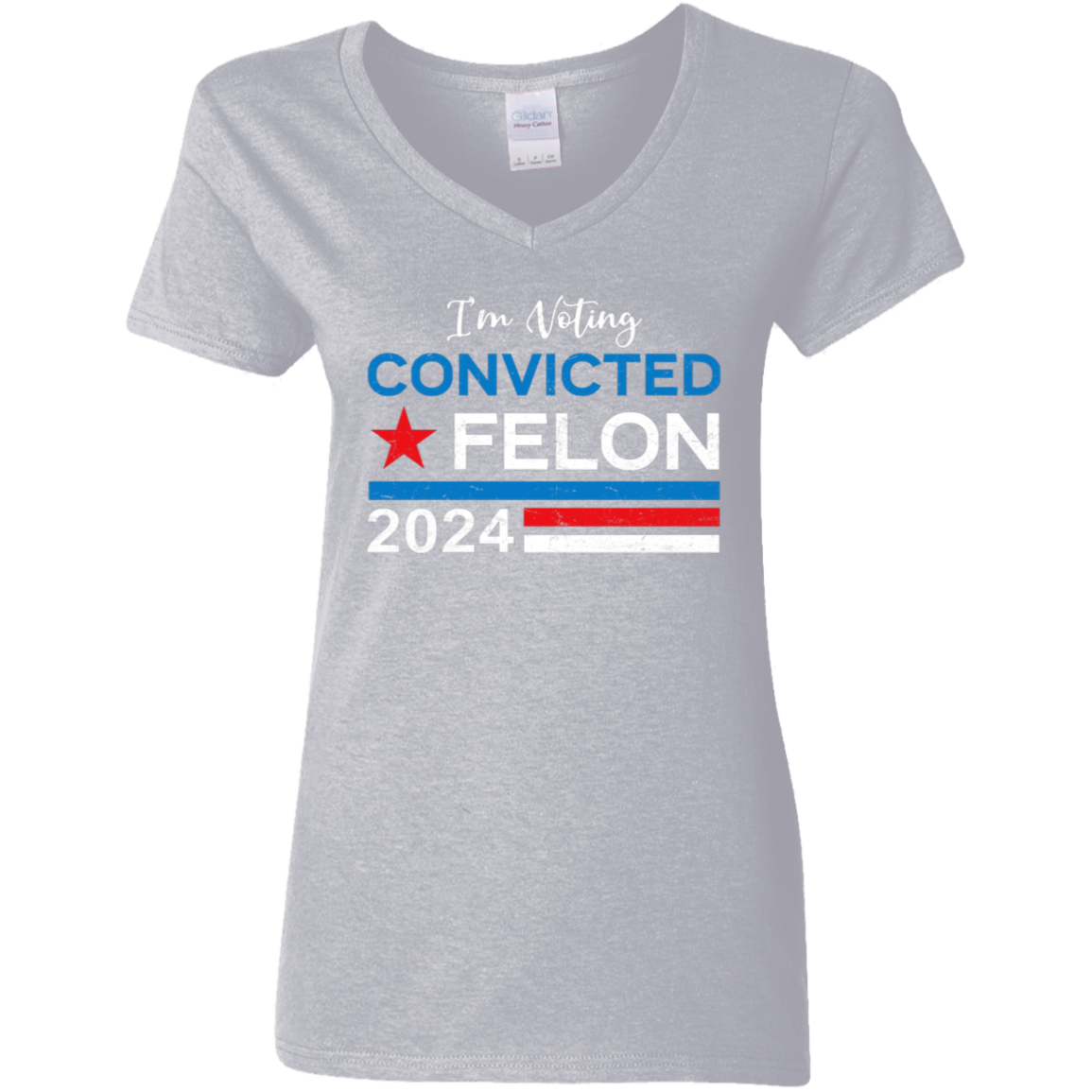 Trump 2024 - I'm Voting Convicted Felon 2024 Shirt HA75 62614