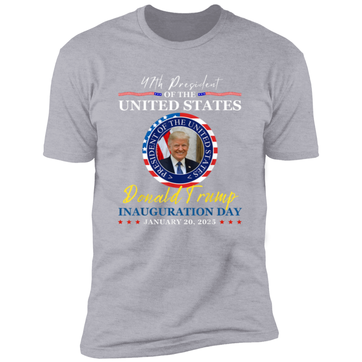 President Donald Trump Inauguration Day 2025 Dark Shirt HO82 65650