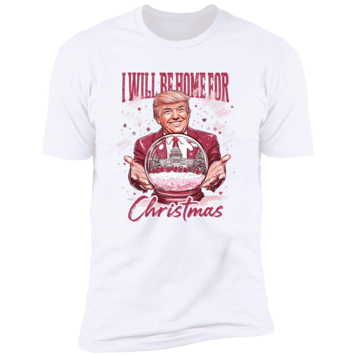 Trump I'll Be Home for Christmas - Republican Christmas Shirt HA75 63730
