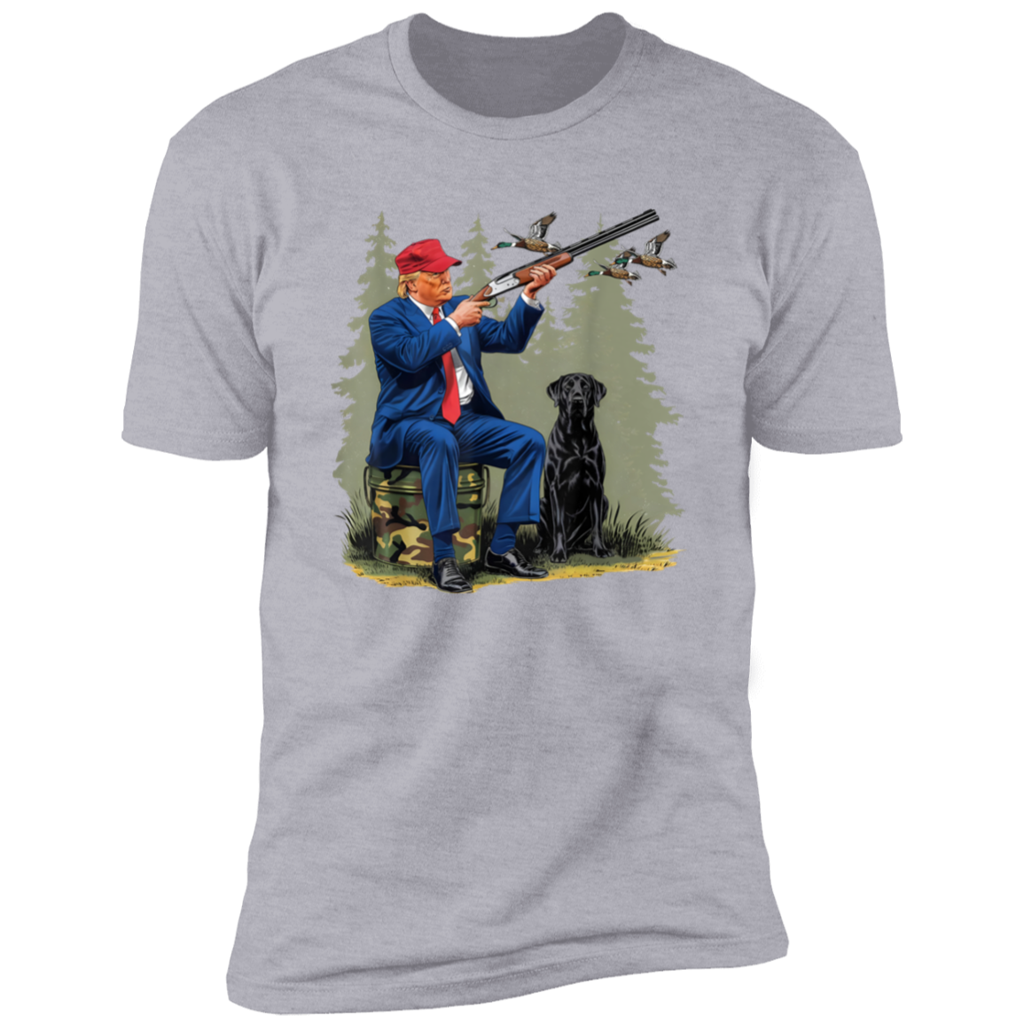 Trump Duck Hunting Bright Shirt HA75 63918