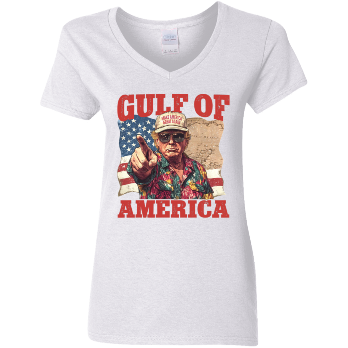 Gulf of Mexico to Gulf of America, President Trump Gulf of America Bright Shirt HA75 64336