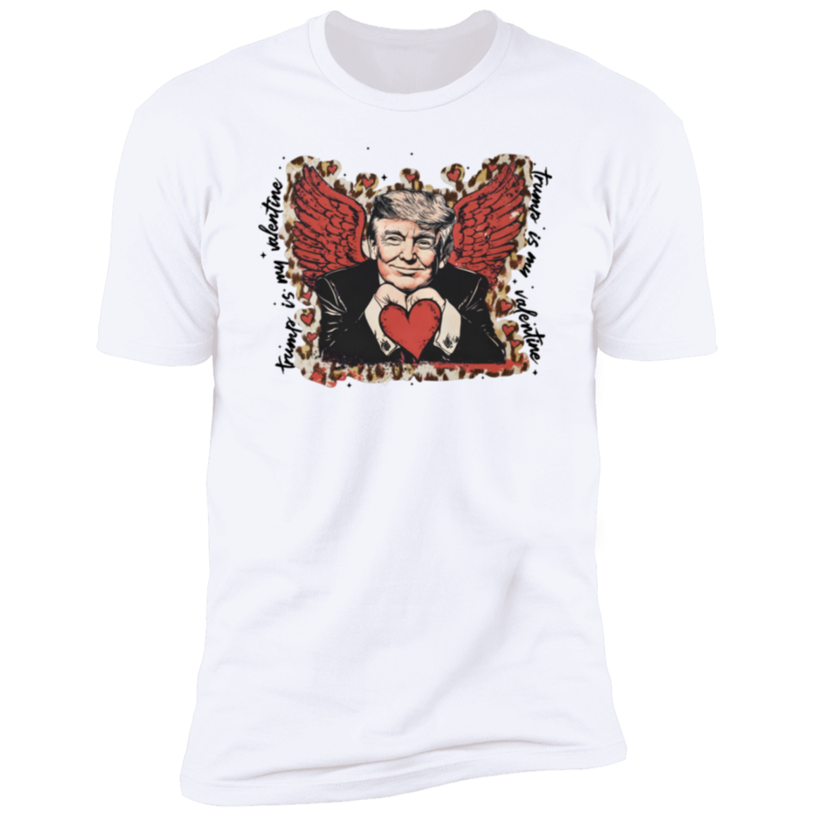 Funny Trump Leopard Valentine Bright Shirt LM32 65229