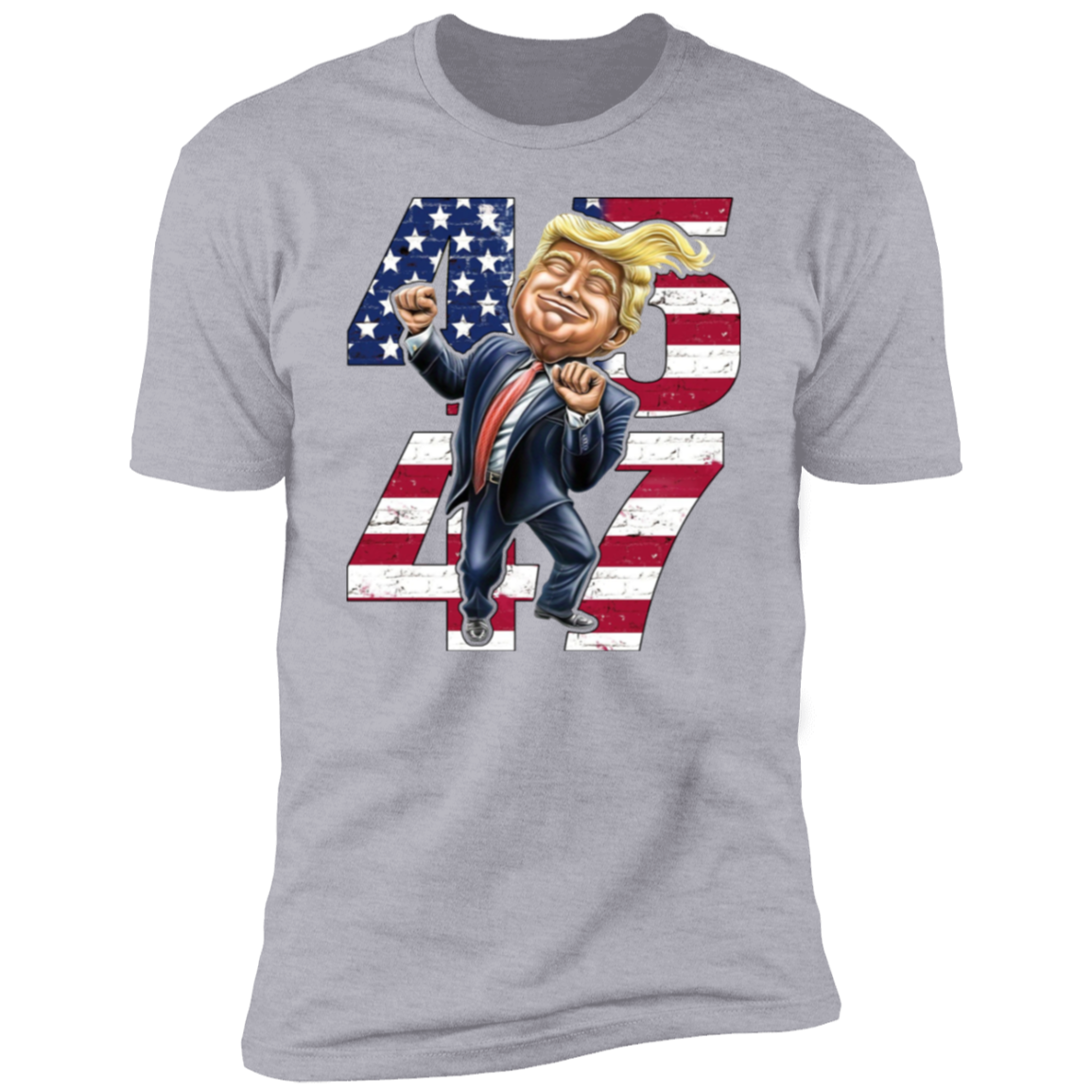 Patriotic Trump 2024 45th & 47th President's Legacy MAGA Bright Shirt LM32 63951