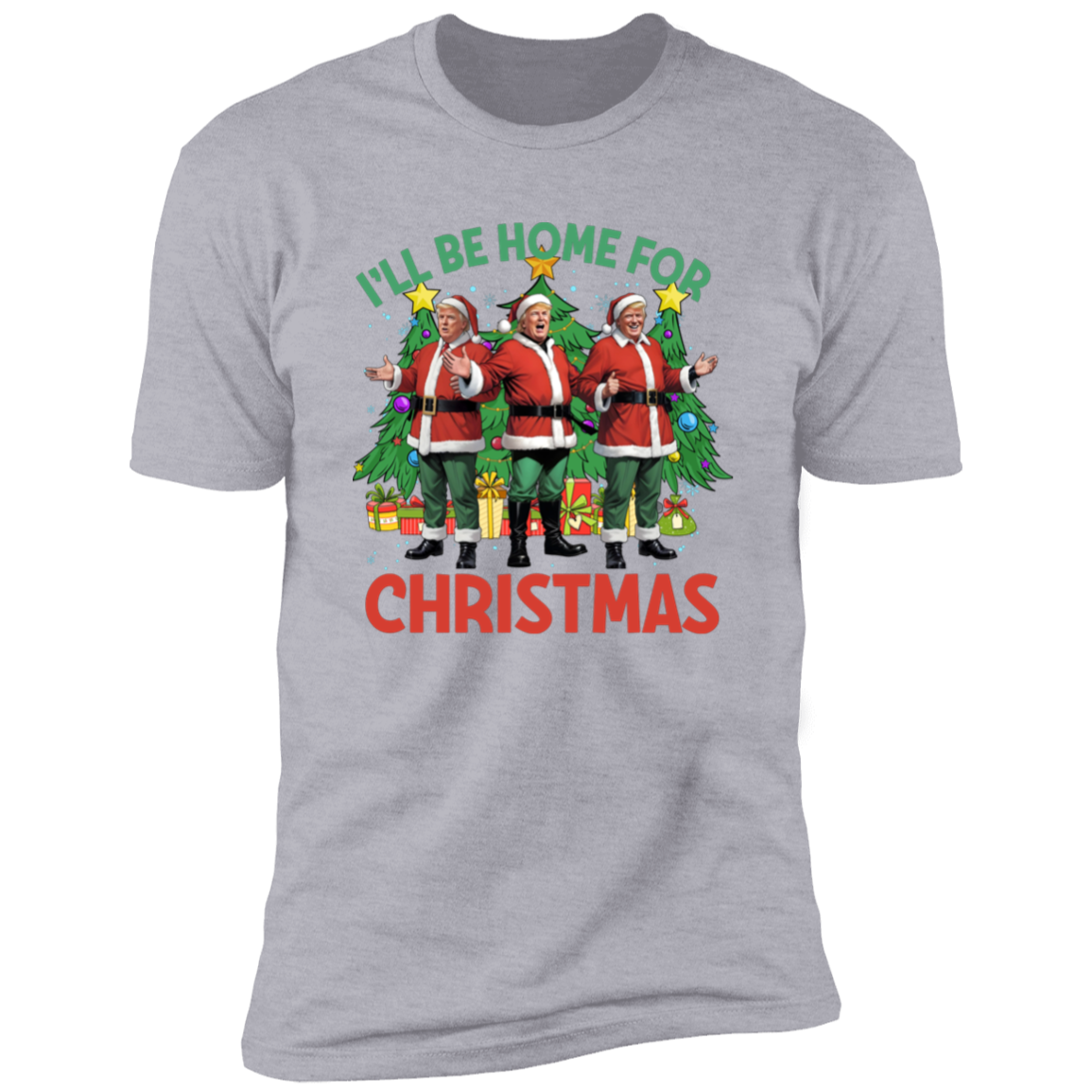 Trump I'll Be Home for Christmas - Election Trump Shirt 64078