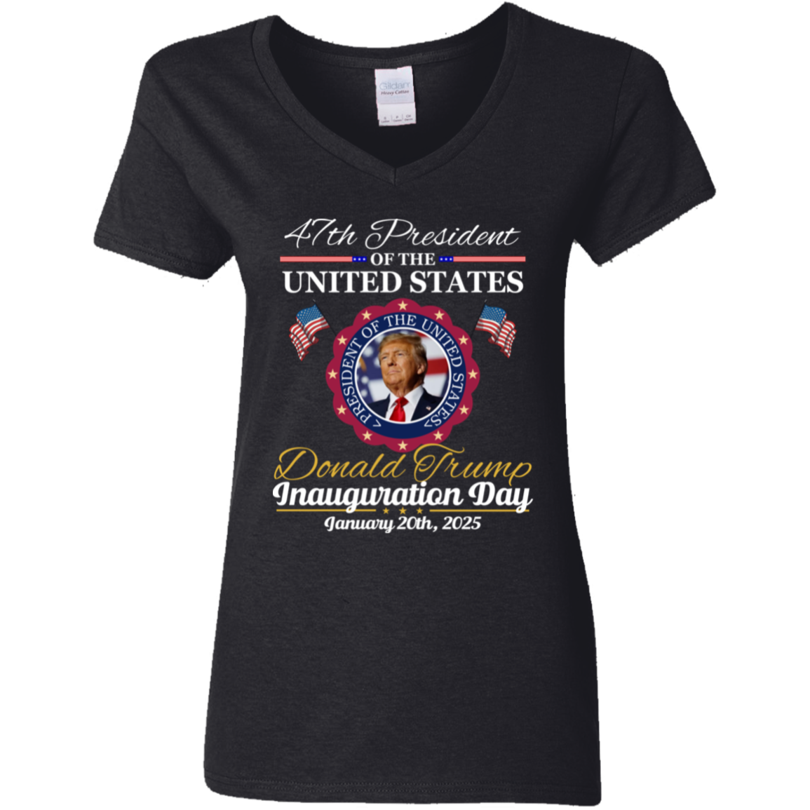 Donald Trump Presidential Inauguration Day 2025 Dark Shirt HA75 67120