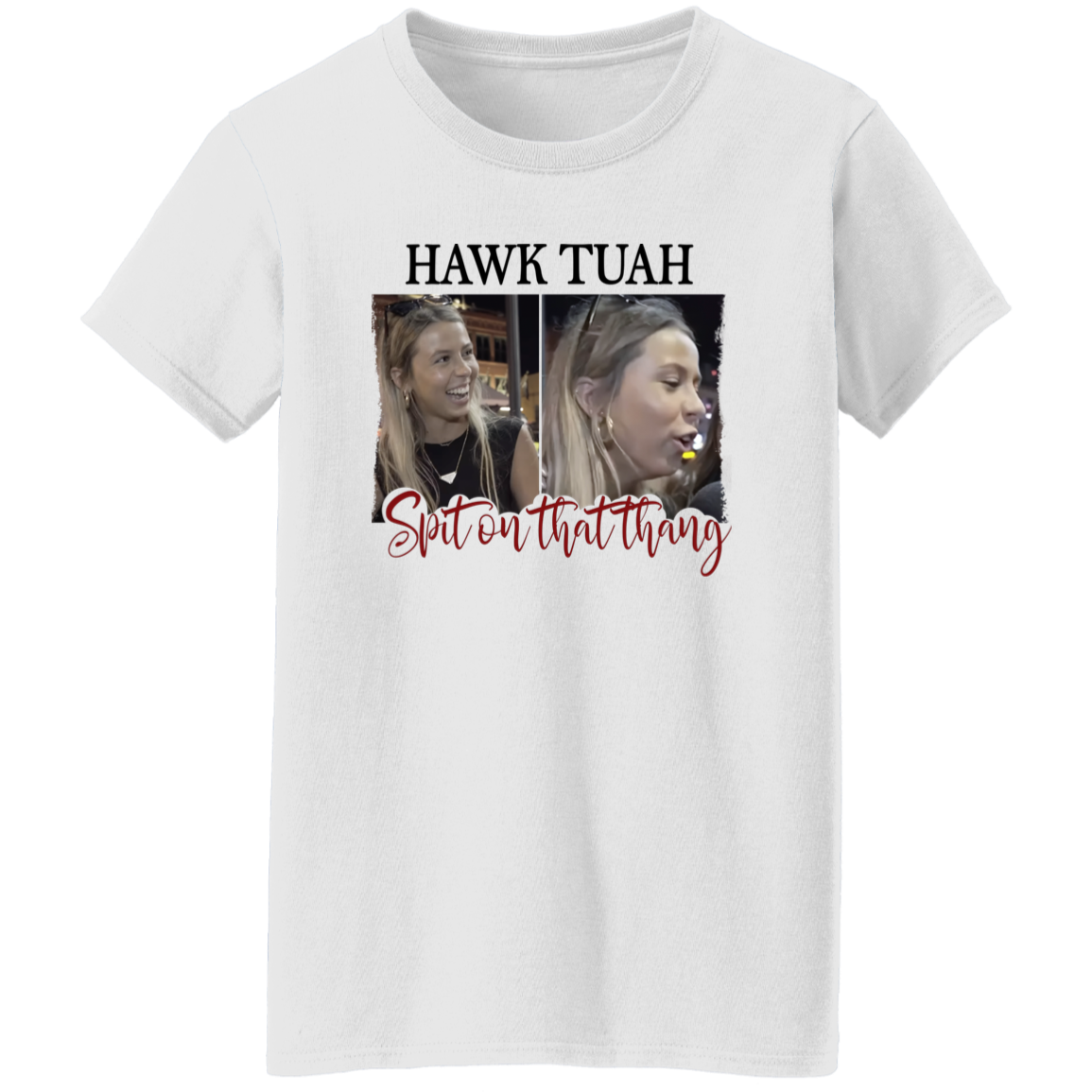 Funny Hawk Tuah Spit On That Thang Bright Shirt HO82 62822