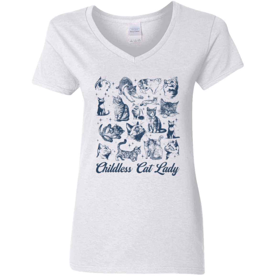 Kamala Harris Childless Cat Lady Bright Shirt HA75 63488