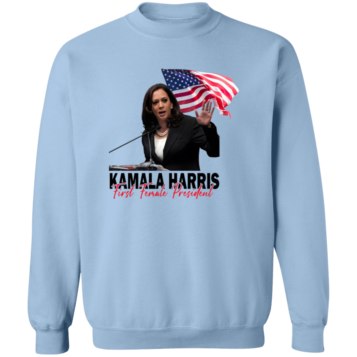 Kamala Harris First Female President Bright Shirt TH10 63381