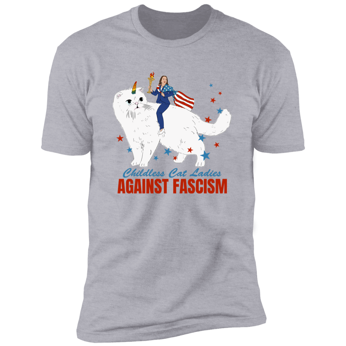 Childless Cat Ladies Against Fascism Bright Shirt HA75 63484