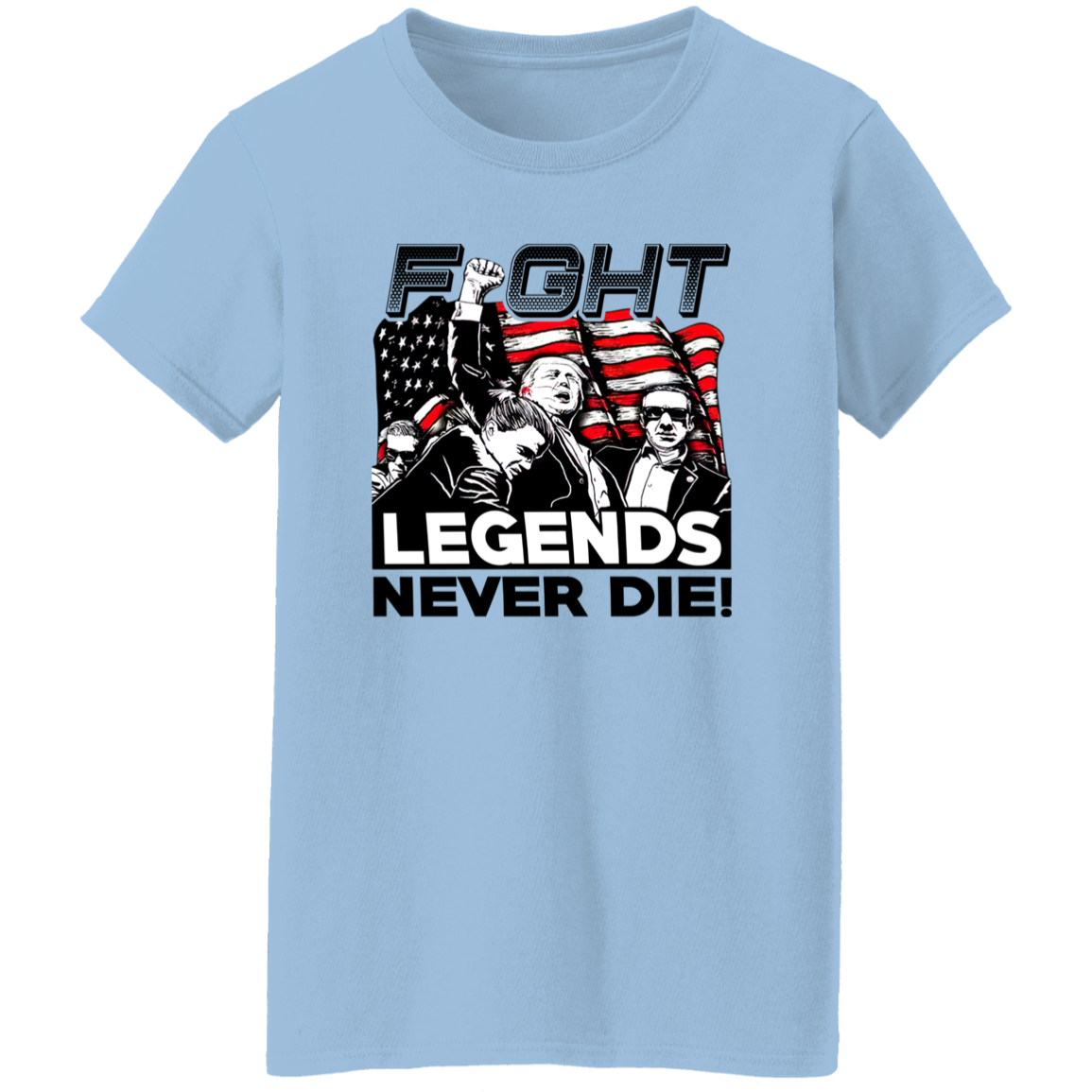 Donald Trump 2024 Fi**t Never D**! Legends Bright Shirt HO82 63198