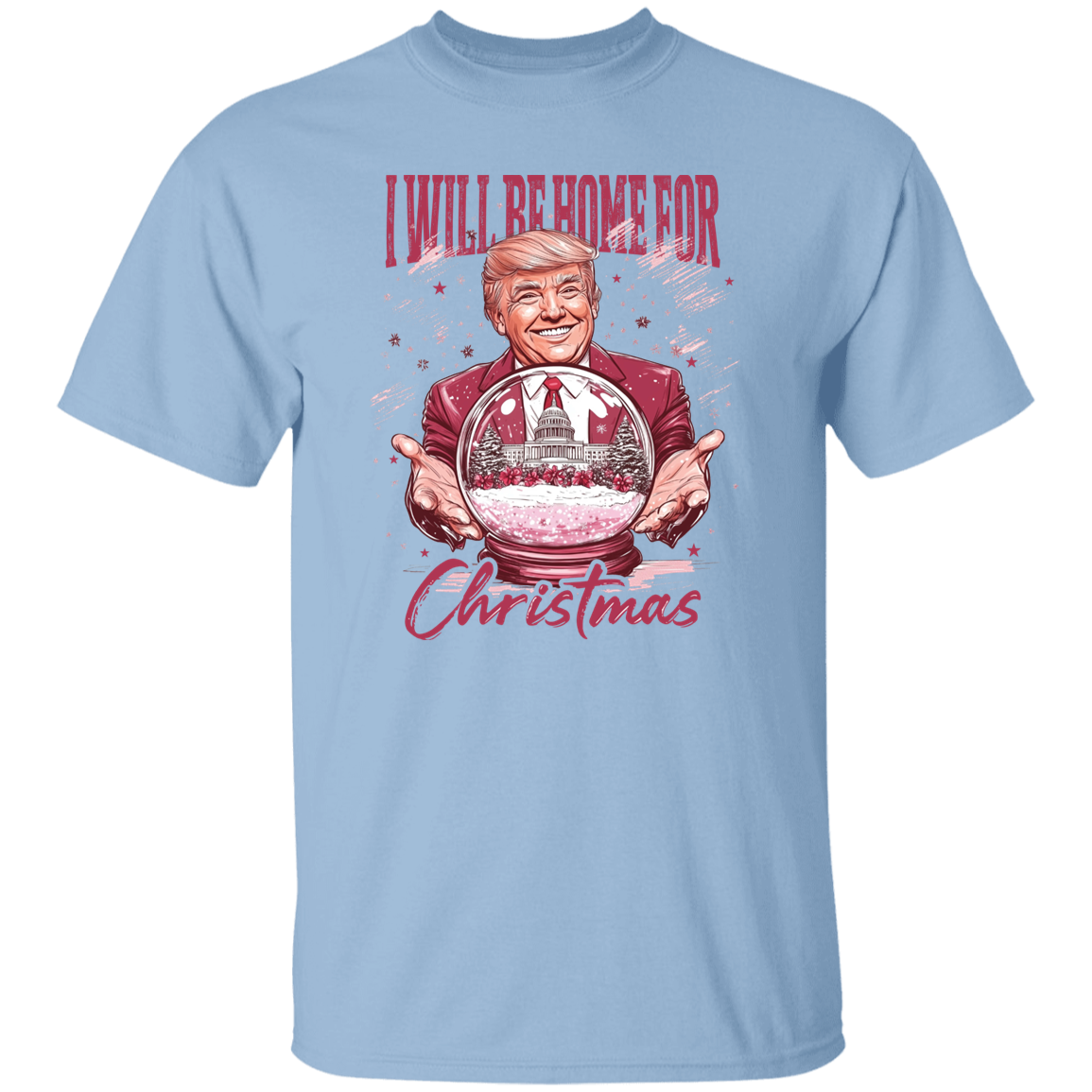 Trump I'll Be Home for Christmas - Republican Christmas Shirt HA75 63730
