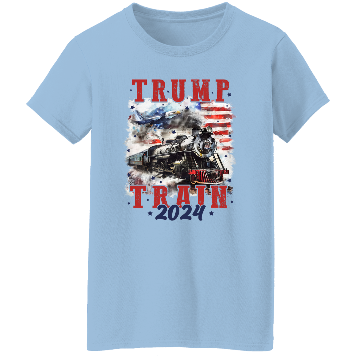 Trump Train 2024 President Trump Bright Shirt N304 HA75 62924