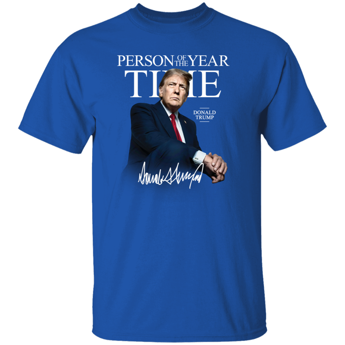 Trump's Time Person of the Year Dark Shirt HA75 64202