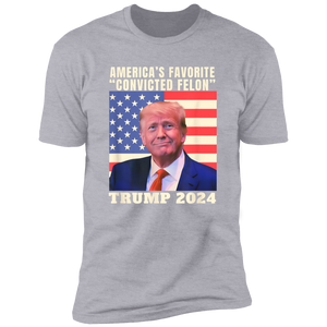 America's Favorite "Convicted Felon" Trump 2024 Shirt TH10 62691